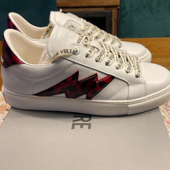 Zadig & Voltaire | La Flash Low Top | Platform Sneaker | Women’s EU 38 / US 7 - Picture 5 of 8